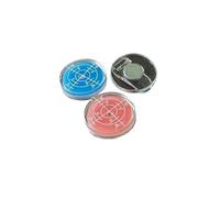 1 pieza de burbuja horizontal for golf, abrazadera universal for tapa, nivelador de burbuja, inclinómetro de burbuja, nivelador ambiental, Bullseye(B)