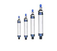 1 pieza de cilindros neumáticos de aire, cilindro de aire comprimido doble MAL, diámetro mini de 16/20/25/32 mm, carrera de 40 mm, 25/50/75/100 200, palanca simple(125mm Stroke,Bore 32mm)