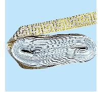 1 pieza de cinta jacquard de la Gran de 7m/7.6 yardas y 20mm - Decoración para costura DIY, ropa decorativa, bolsas y manualidades de tela - Suministros y accesorios de ropa de estilo
