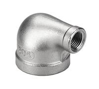 1 Pieza De Codo Reductor De 90 Grados De Acero Inoxidable 304, Conector De Tubería SS304 Con Rosca Hembra De 1/4", 3/8", 1/2", 3/4", 1" Y 1-1/4"(1 to 3l4 Inch)