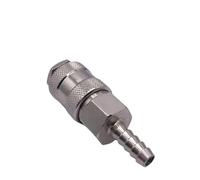 1 pieza de conector de acoplamiento rápido de línea de aire de tipo europeo estándar europeo for manguera de compresor de aire(SH 8MM)