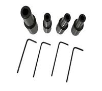 1 pieza de conector de mandril de taladro de 5 mm, 6, 8, 10, 12, 14, 15 y 16 mm, adaptador de mandril cónico B10, B12, B16 y B18 for máquina perforadora.(12mm-B16)