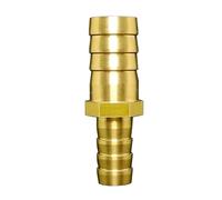 1 Pieza de conexión de 2,5 3 4 6 8 10 12 14 16 19 25 32 mm, Espiga de Manguera, Cola de Manguera, Reductor Recto, Adaptador de Transferencia, conexión de tubería de latón, Agua y Gas(1 pc,22mm-6mm)