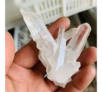 1 pieza de cristal natural de cuarzo crudo racimo de piedras de cristal crudo para decoración del hogar obelisco minerales de cuarzo regalo