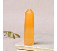 1 pieza de cristal natural dorado aventurina piedra curativa meditación Reiki obelisco torre de cuarzo varita para decoración del hogar regalo de bricolaje-aventurina dorada_60-70mm