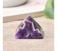 1 pieza de cristal natural pirámide de tigres ojo de piedra Lazuli, colección de puntos de cristal, manualidades y decoración del hogar, regalos de bricolaje, amatista