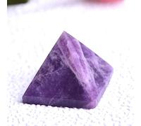 1 pieza de cristal natural pirámide de tigres ojo de piedra Lazuli, colección de puntos de cristal, manualidades y decoración del hogar, regalos de bricolaje, madre Ziyun