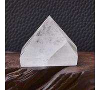 1 pieza de cristal natural pirámide ojo de tigre, piedra lazuli, colección de puntos de cristal para manualidades y decoración del hogar, regalos de bricolaje, cuarzo de cristal de roca