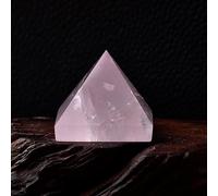 1 pieza de cristal natural pirámide ojo de tigre, piedra lazuli, colección de puntos de cristal para manualidades y decoración del hogar, regalos de bricolaje, cuarzo rosa