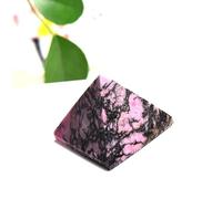 1 pieza de cristal natural pirámide ojo de tigre, piedra lazuli, colección de puntos de cristal para manualidades y decoración del hogar, regalos de bricolaje, cuarzo rosa