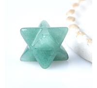 1 pieza de cristales de cristal natural restauración piedra cuarzo decoración del hogar manualidades hombres mujeres regalos, aventurina, 2 piezas