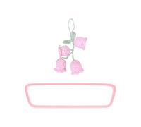 1 Pieza De Cubierta Para Espejo Retrovisor De Coche, 1 Pieza De Accesorios Para Colgar En Espejo De Coche, Accesorios De Coche Rosa Para Mujer, Accesorios De Protección Interior De Coche