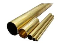 1 pieza de de latón, tubo de aleación de latón, tubo capilar grande y pequeño(Length 100mm 1pc,28x1mm)