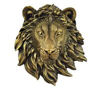 1 pieza de decoración de pared de animales, león, estatua de pared, decoración del hogar