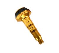 1 Pieza De Deslizador Marco Motocicleta Universal Anticaídas M10 Bola Antichoque Protección del Motor Almohadilla Varilla para Topes Anticaida(Yellow)