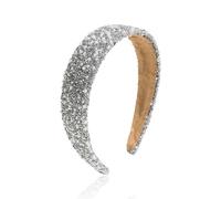 1 Pieza De Diadema Brillante Elee, Accesorio Nupcial y para Fiesta Ancha