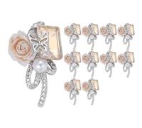 1 pieza de diamantes de imitación de mariposa rosa de metal para decoración 3D, accesorios creativos para diseños únicos