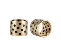 1 pieza de diámetro interior de 28mm, manguito de cojinete de latón de grafito autolubricante sin aceite, diámetro exterior de 32mm, altura de 20-30mm, casquillo de cojinete JDB, 28x32x30mm