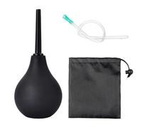 1 Pieza De Ducha De Bola De 160 Ml Y 1 Pieza De Manguera De Silicona, Viene Con 1 Pieza De Bolsa De Almacenamiento, Herramientas De Limpieza Reutilizables Y Ducha A Tope Portátil.