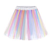 1 Pieza De Falda De Malla Colorida, Falda De Baile, Tutú De Ballet, Falda De Malla De Moda, Ropa Para Mujeres.