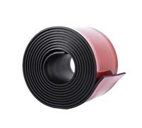 1 pieza de lámina autoadhesiva de goma de neopreno, almohadilla de goma, cinta de junta de sellado autoadhesiva for relleno mate(1inch*1/16inch*20ft)