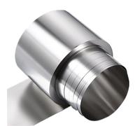 1 pieza de lámina de acero inoxidable 304, lámina fina de acero, espesor de 0,01 mm a 3 mm(2x100x100mm)