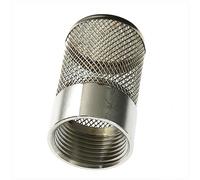 1 pieza de malla de filtro de acero inoxidable, filtro de rosca hembra for riego de jardín y bomba de agua de acuario.(1/2")