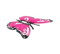 1 pieza de metal mariposa césped y jardín arte de pared con revestimiento anti para larga duración decoración exterior e interior (C)