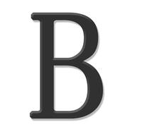 1 Pieza De Número De Casa Autoadhesivo, Números Exteriores for Dirección De Casa, Pegatinas De Números for Buzón, Son Aplicables for Buzones, Automóviles, Puertas, Ventanas, Letreros(B,7.62 cm)