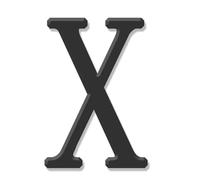 1 Pieza De Número De Casa Autoadhesivo, Números Exteriores for Dirección De Casa, Pegatinas De Números for Buzón, Son Aplicables for Buzones, Automóviles, Puertas, Ventanas, Letreros(X,6 cm)