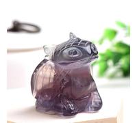 1 pieza de obsidiana natural tallada a mano piedra de cristal pulido decoración del hogar arte coleccionable estatuilla DIY Crafts,style2