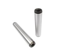 1 pieza de pasador de posizionamiento cónico de acero 45# con una conicidad de 1:50 y una rosca interna M12, diámetro del extremo pequeño 20mm, longitud 90mm, 20x90mm-M12