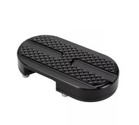 1 Pieza De Pedal Freno Trasero Negro Ampliador para Harley Softail Fat Bob FXFB/S 2018 + Aluminio