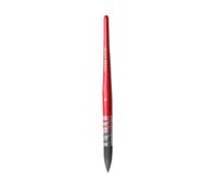 1 Pieza de pelos de Nailon, Punta Fina, Cabeza de Cepillo Plana Redonda, Pincel para, Herramienta de Pintura Artesanal, Pinceles de Arte Profesional, Pinceles de Nailon para Pintar Arte