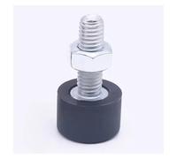 1 pieza de perno de tope de poliuretano negro con orificio hexagonal interior y adhesivo anticolisión.(1pcs UNAH5-15)