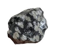 1 pieza de piedra cruda de obsidiana copo de nieve de 610-700 g