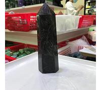 1 pieza de piedra de naturales, columna de cristal, cristal de equilibrio decoración de la habitación (Size : 450-500g)