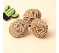 1 pieza de piedra natural de rosa del desierto piedra cruda piedra mineral decoración de muestras minerales colección proceso decoración del hogar, entrega aleatoria, 2 piezas