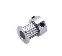 1 pieza de piezas impresora 3D GT2 polea sincronización 16 dientes 2GT 20 diámetro aluminio 5mm 8mm ruedas sincrónicas engranaje for ancho 6mm 10mm(Width-6mm,16 Teeth Bore 6.35mm)