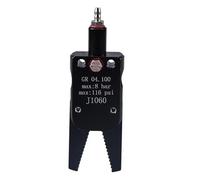 1 pieza de pinza neumática for manipulador de moldeo por inyección, pinza con sensor, interruptor, boquilla de agua, clip, brazo robótico, cilindro de fijación.(MINI D)