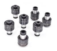 1 pieza de pinza roscadora de cambio rápido DIN JIS GT12 M2 M4 M5 M6 M8 M10 M12 M14 M16, protección contra sobrecarga de máquinas neumáticas, herramientas CNC(GT12-M5(5-4) ISO)