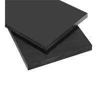 1 pieza de placa de HDPE negra, láminas de polietileno, juntas planas de plástico de 3 mm a 10 mm de grosor.(150x150x3)