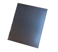 1 pieza de placa fibra carbono 3K mate/brillante alta resistencia, 245 x 395 mm, 0,5 - espesor para piezas de modelos DIY(0.5mm Twill Matte)