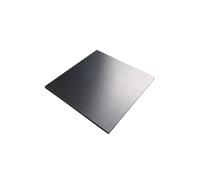 1 pieza de placa tira acero inoxidable 100 x mm, longitud 1000, fina, SS 304 for manualidades bricolaje(0.3x100x100mm)