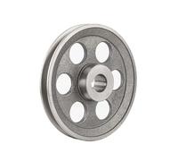 1 pieza de polea de correa en V engrosada, diámetro hueco 140-200mm, polea tipo A de ranura única, rueda de hierro fundido, accesorios for herramientas eléctricas(15mm,150mm)