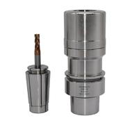 1 pieza de portaherramientas de alta precisión Hsk40e SK10 SK16 GSK10 GSK16, mango de mandril de pinza G2,5 for torno de máquina CNC(SK10-5mm collet)