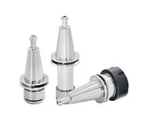 1 pieza de portaherramientas integrado de alta precisión ISO20 ISO25 con clavo de tracción ER11 ER16 ER20, herramientas de mandril de pinza de husillo de grabador de máquina CNC(ISO25-ER16-035MS)