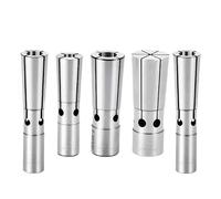 1 pieza de precisión 0.003 precisión DC Collet DC4 DC6 DC8 DC12 Chuck Collet Pull Back Collet alta precisión DC Collet portaherramientas(DC6-1)