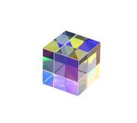 1 Pieza De Prisma De Color, Divisor, Cruz Dicroica, K9, Vidrio Óptico, Cubo De Hielo, Prismas Tricroicos, Espectro De Luz