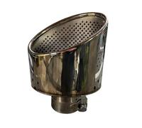 1 pieza de punta de escape izquierda compatible con Audi A4 A5 A6 A7 hasta RS4 RS5 RS6 RS7 Punta de silenciador compatible con punta de escape de acero inoxidable Audi